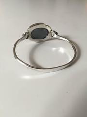 N.E. From Danish Sterling Silver Bracelet with Hematite Stone