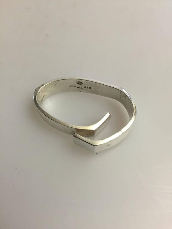 Georg Jensen Sterling Silver Napkin Ring For Sale at 1stDibs