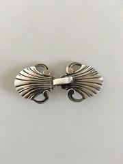 Georg Jensen Silver Belt Buckle #44