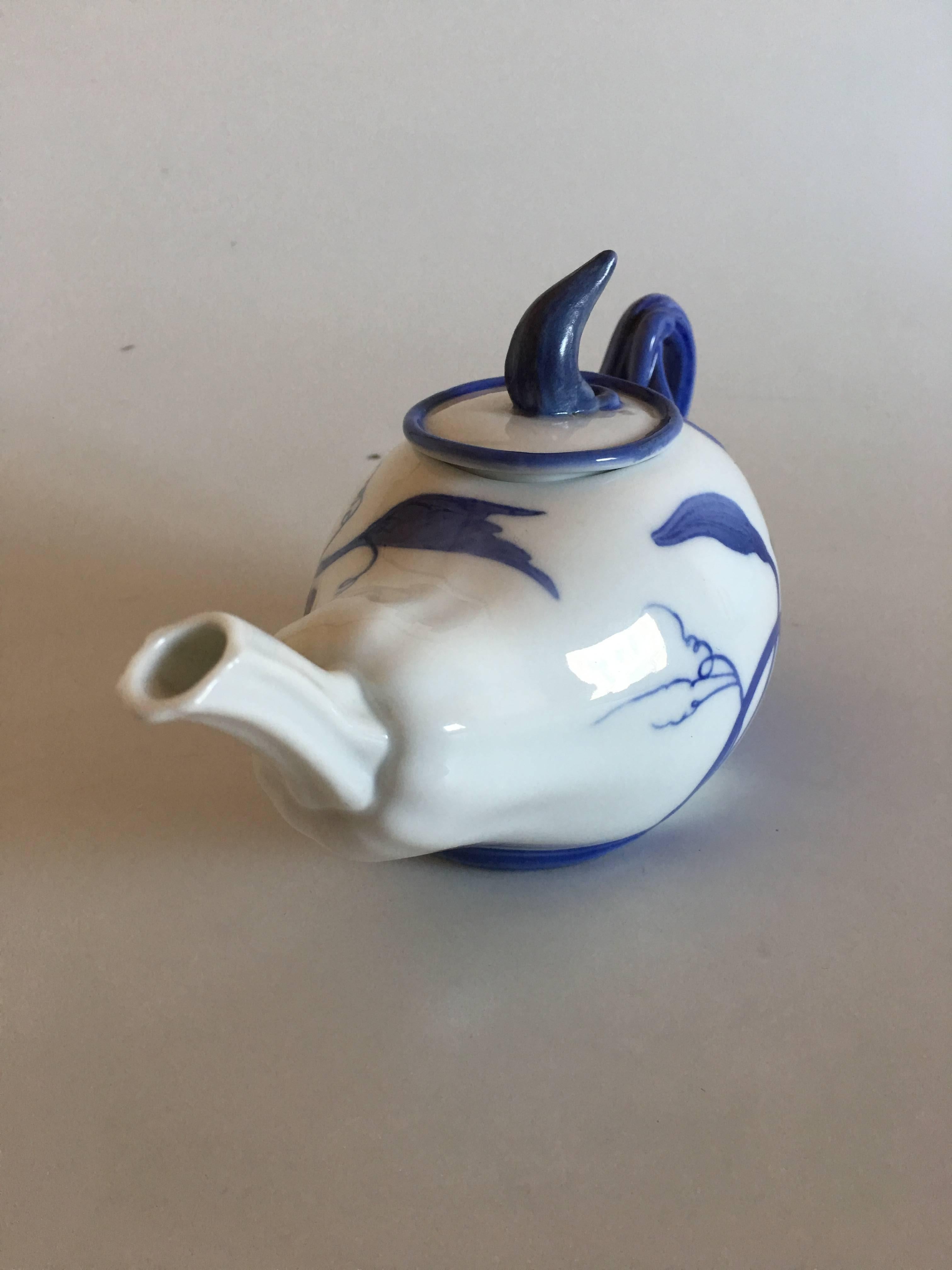 Royal Copenhagen Art Nouveau Tea Pot #506 'Dinnerware No. 4' For Sale 1