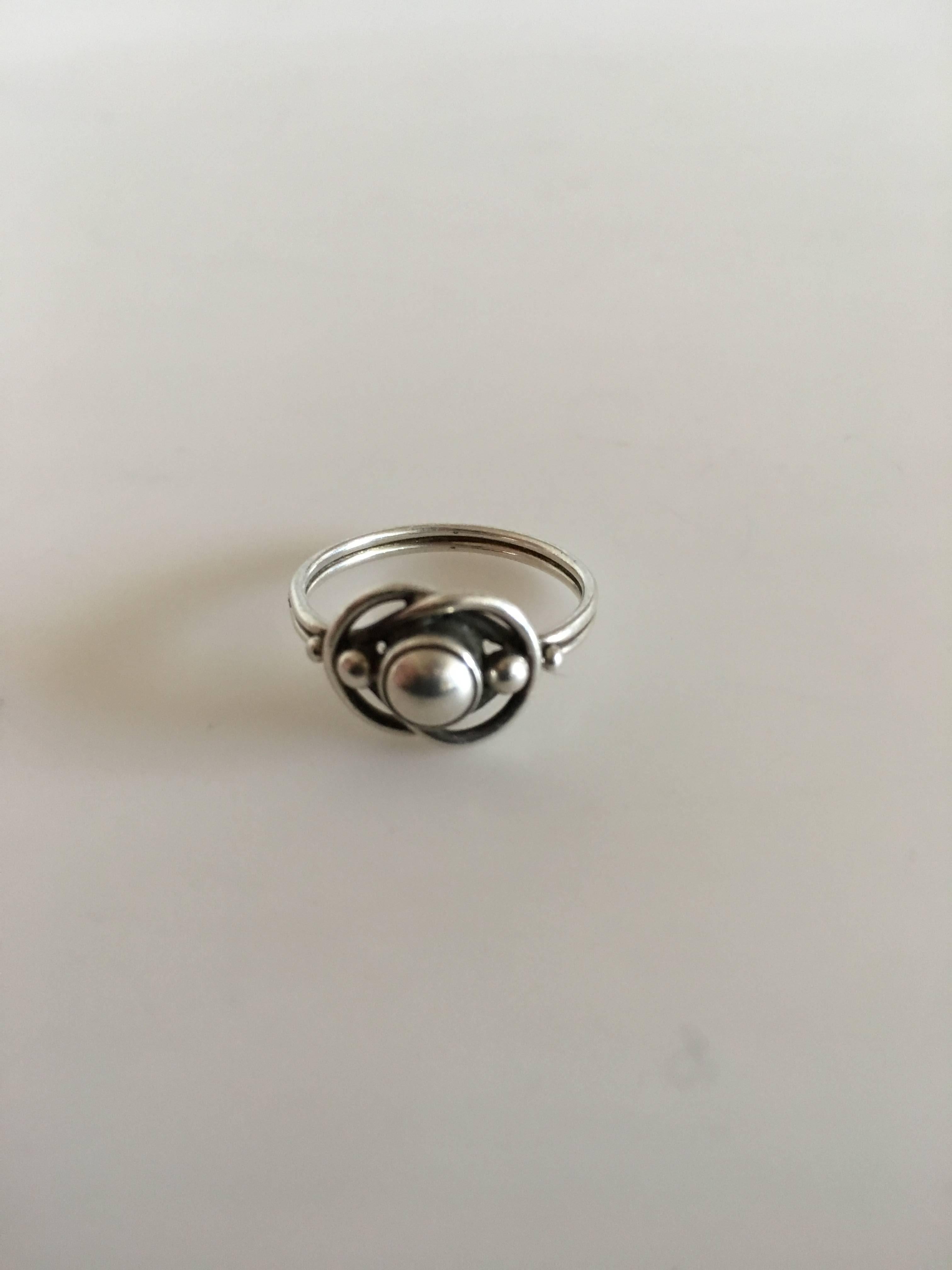 Danish Georg Jensen Sterling Silver Ring