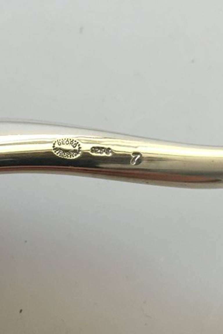 Danish Georg Jensen Minas Spiridis Sterling Silver Paperknife and Paperweight For Sale