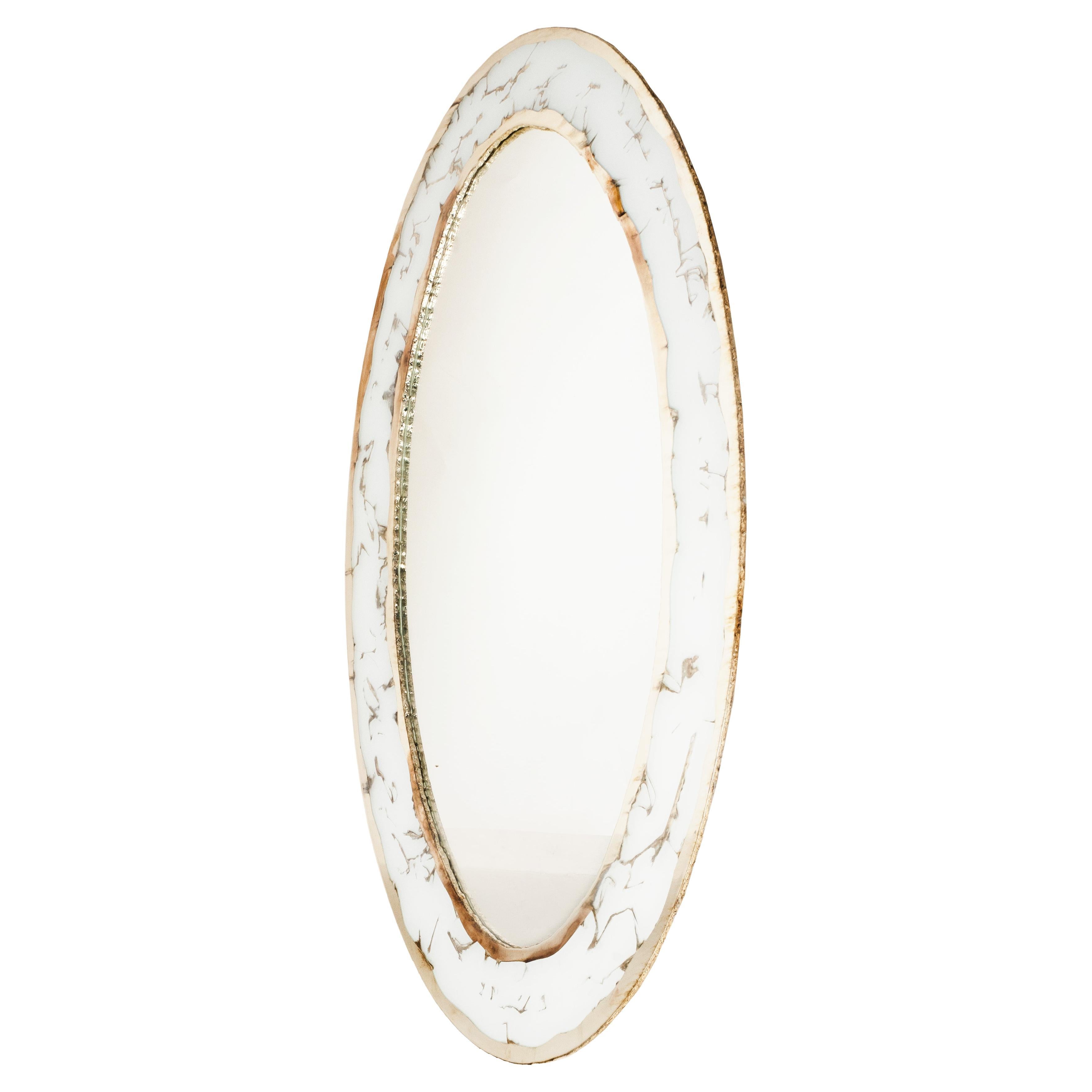 LIFE MIRROR
Stunning now, stunning forever. Crafted to stand the test of time, our Life mirror becomes family heirloom for future generations that can be passed down and cherished for years to come.
 
Inspired by the life's birth, this oval or round