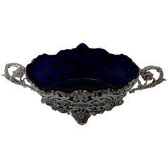 Large Sterling Silver Dish or Jardinière Edinburgh, 1905, Hamilton and Inches