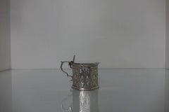Sterling Silver Victorian Mustard Pot, London, 1843 Barnard Family