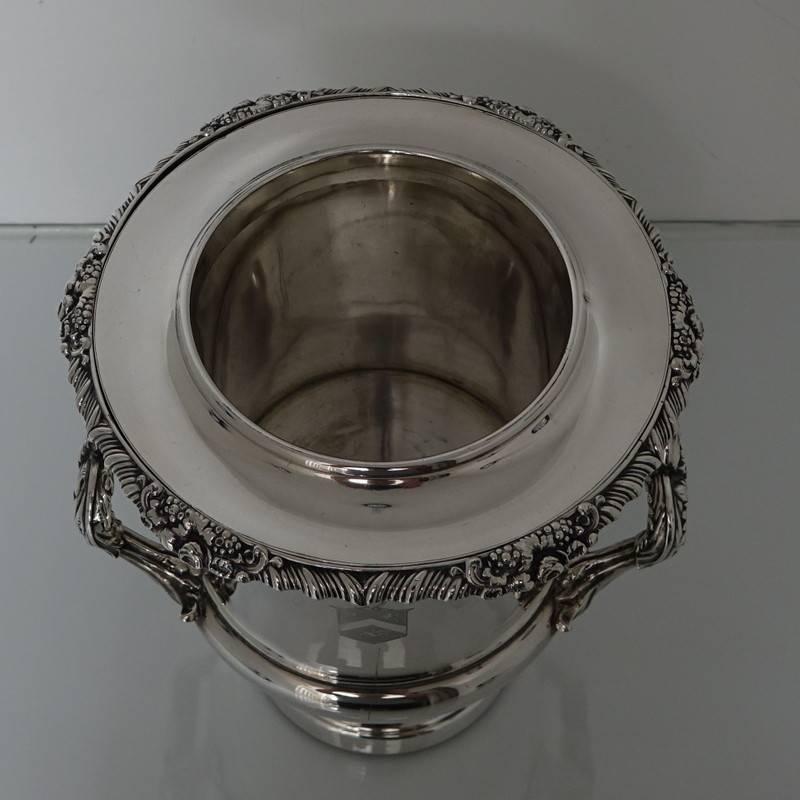 Sheffield Plate Pair of Old Sheffield Wine Coolers Matthew Boulton, circa 1830 For Sale