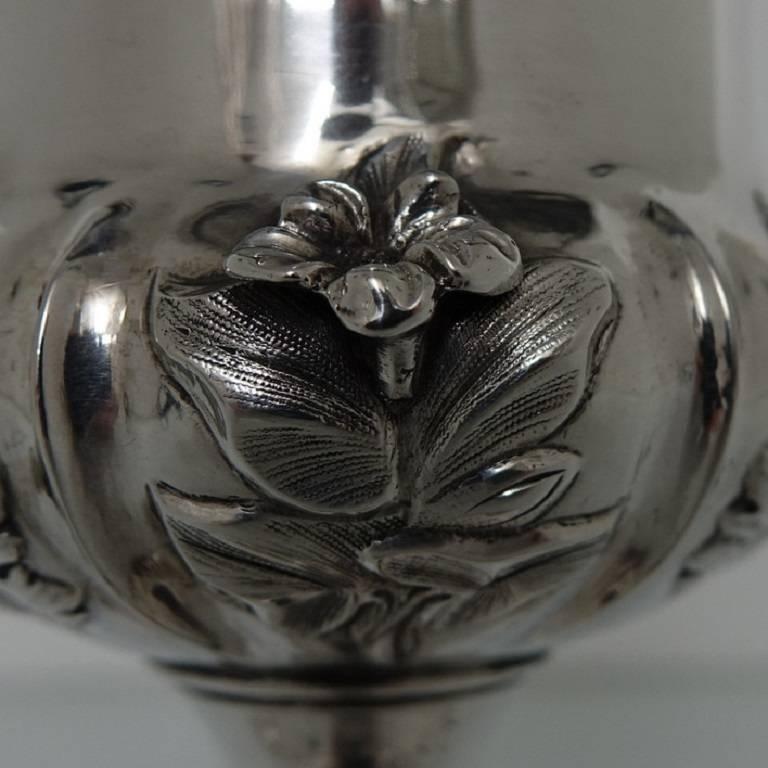 British Benoni Stephens Sterling Silver 19th Century Goblet, London, 1835