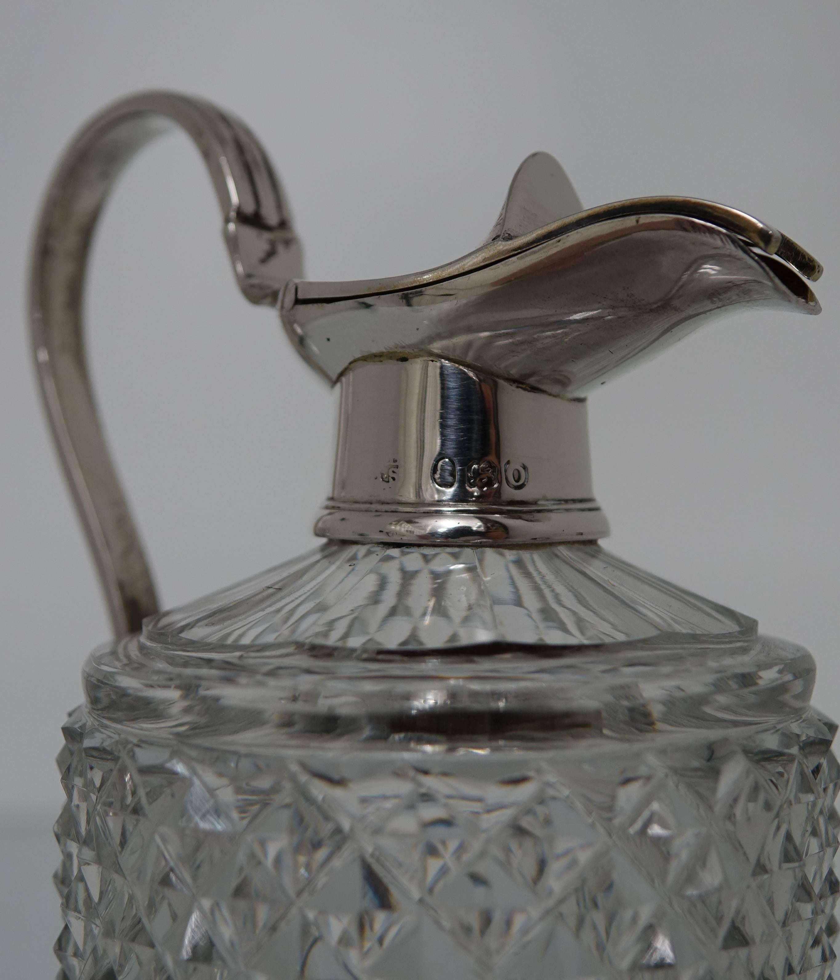 Sterling Silver George III 19th Century Cruet, London, 1808, Burwash & Sibley For Sale 4