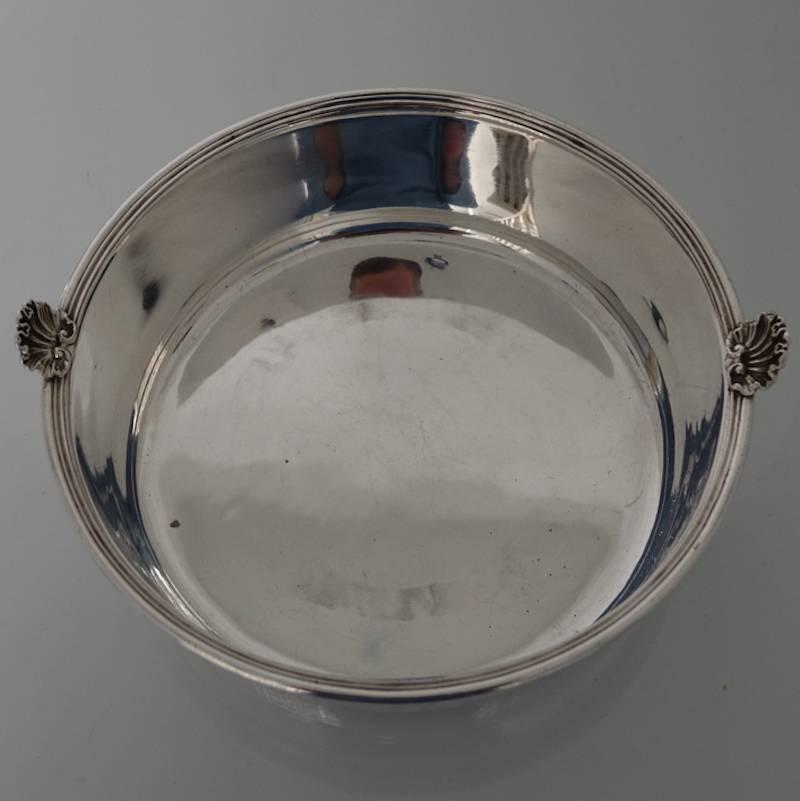 Large Sterling Silver Georgian Soufflé́ Dish London  1828 Paul Storr 1