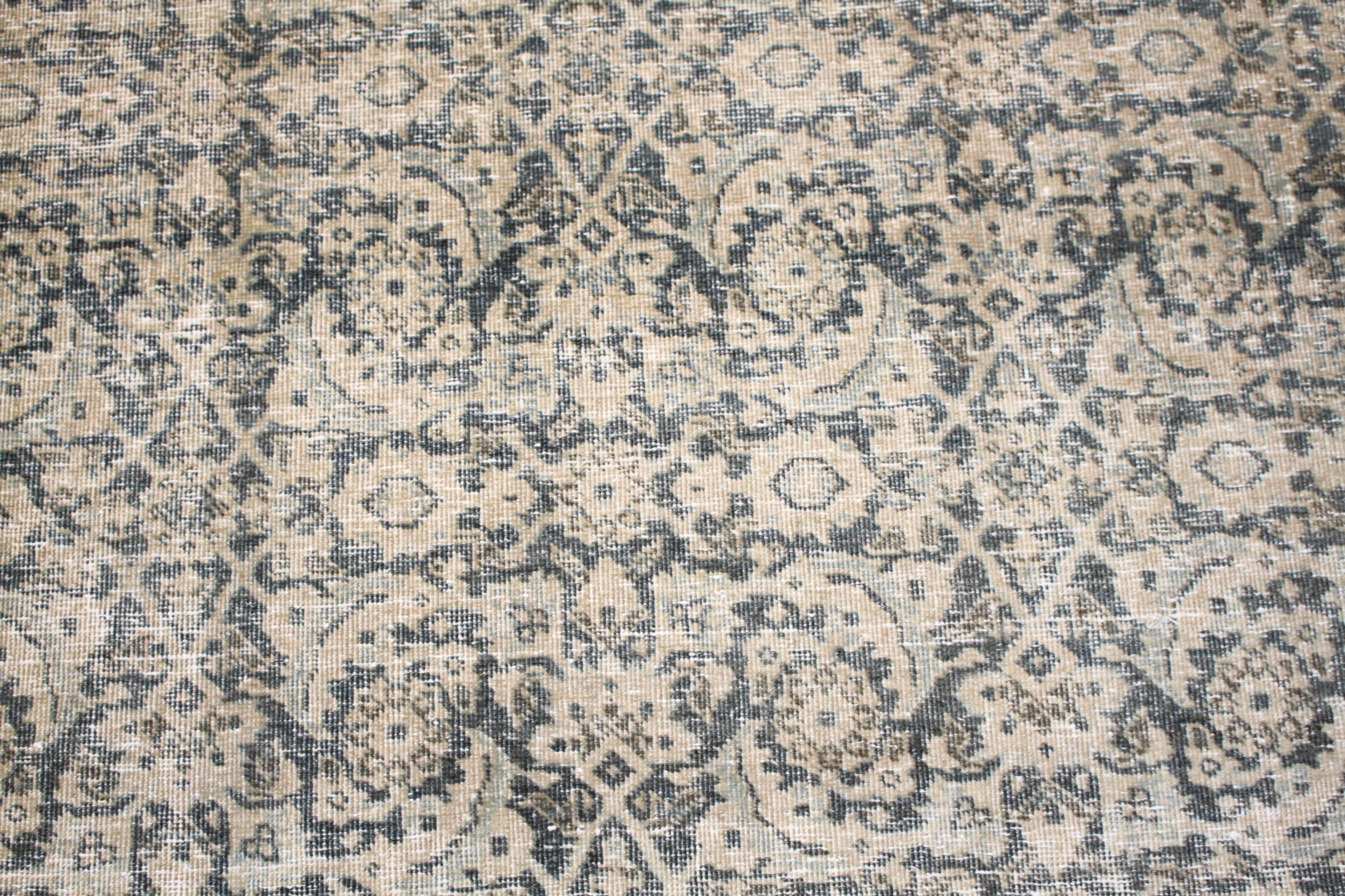 Hand-Knotted Antique Persian Tabriz