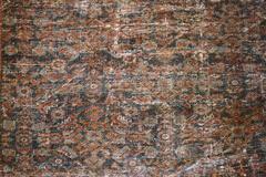 Antique Blue and Red Mahal Rug