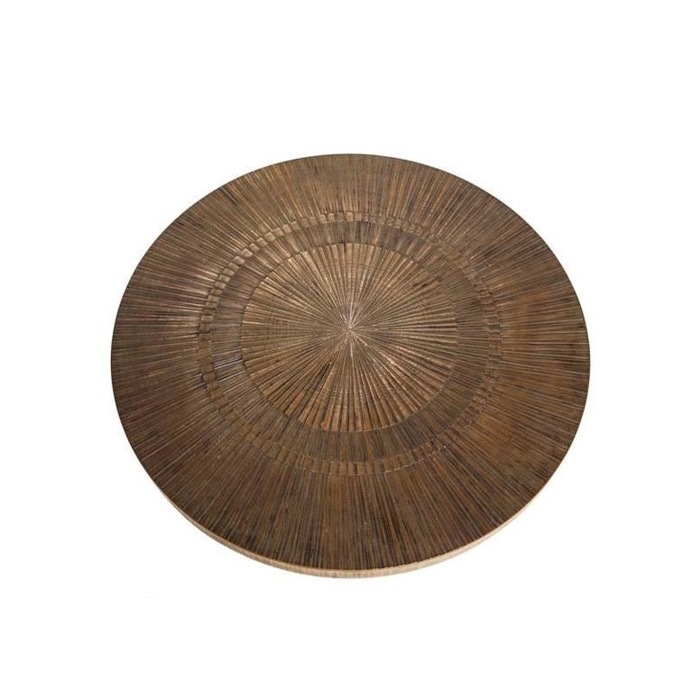 Forms and Surfaces "Heroic Sunburst" Bronze MidCentury Modern Dining