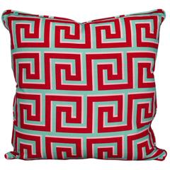 Greek Key Pillow