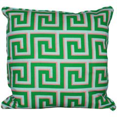 Greek Key Pillow