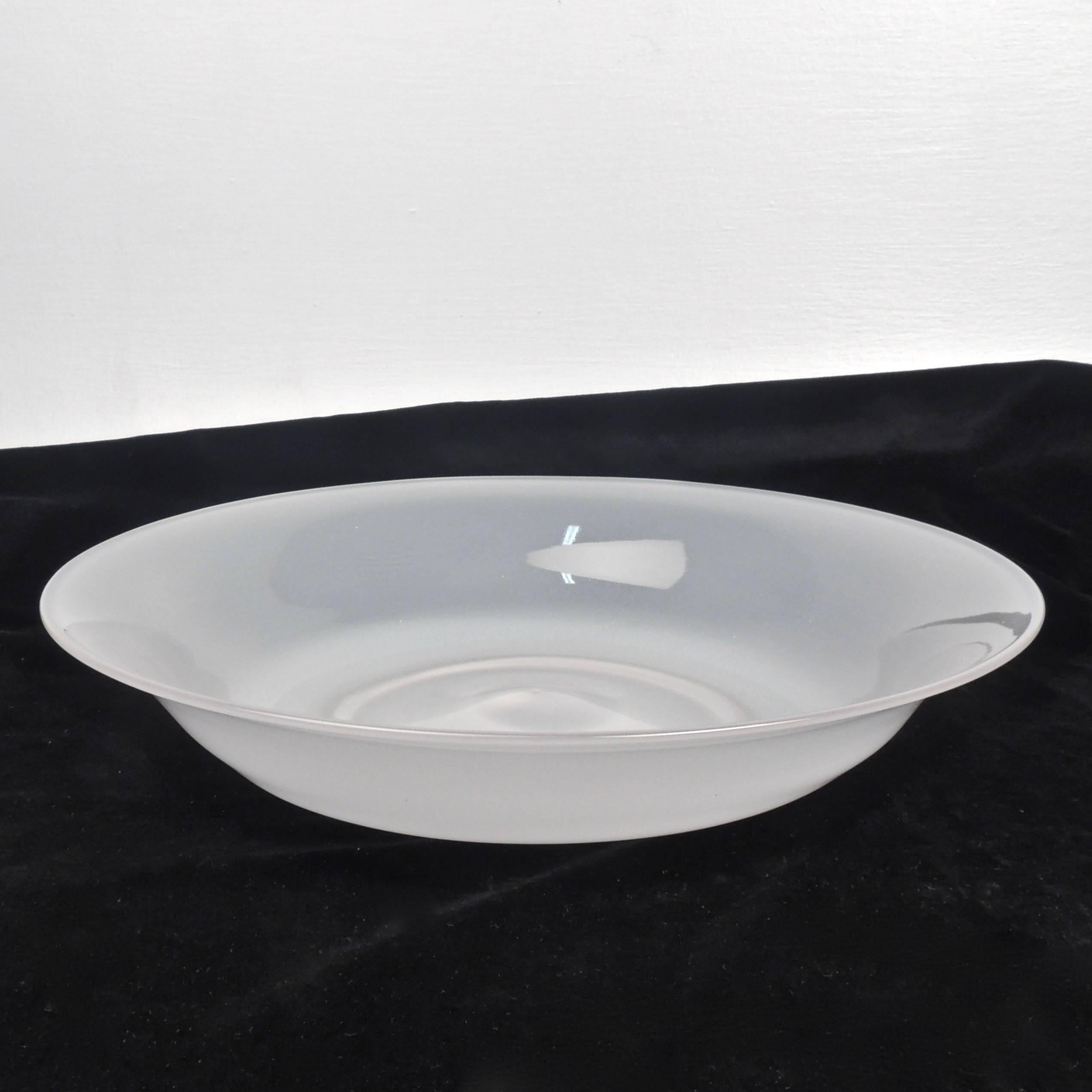 venini glass bowl