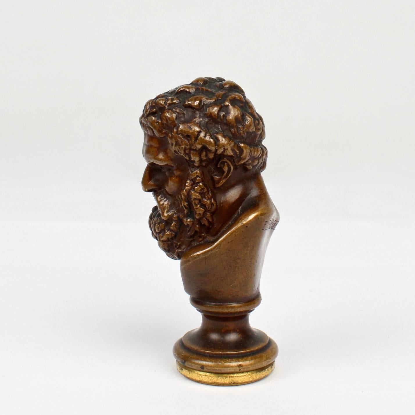 un bronze de barbedienne