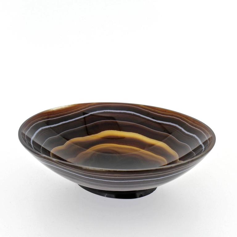 Banded Agate Bowl at 1stDibs