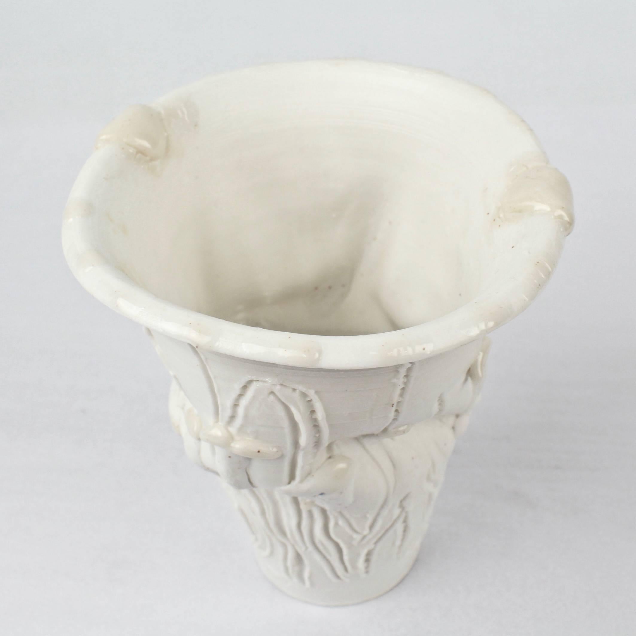 Large Complex Light Gatherer Porcelain Vase by Rudolf 