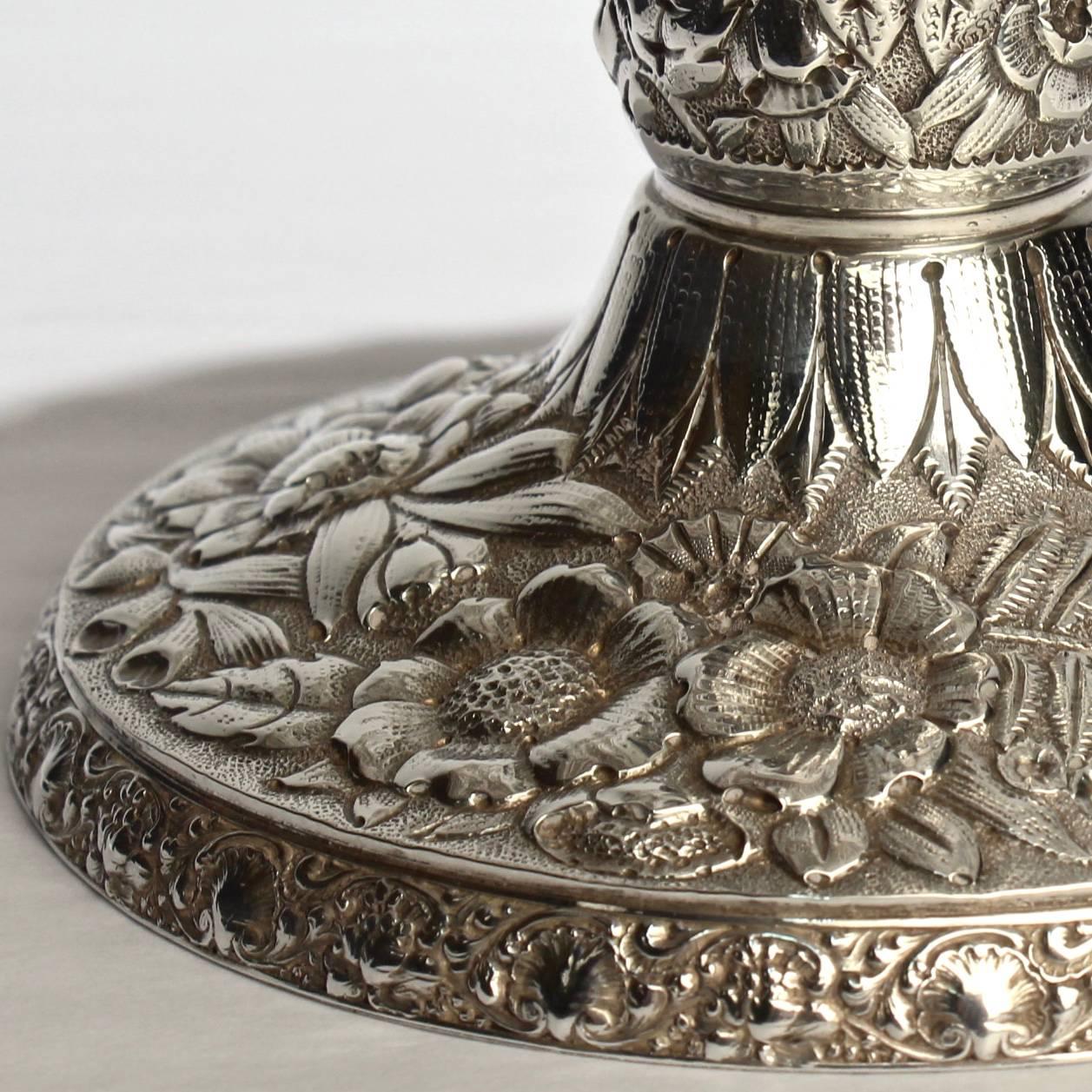 sterling silver cake stand
