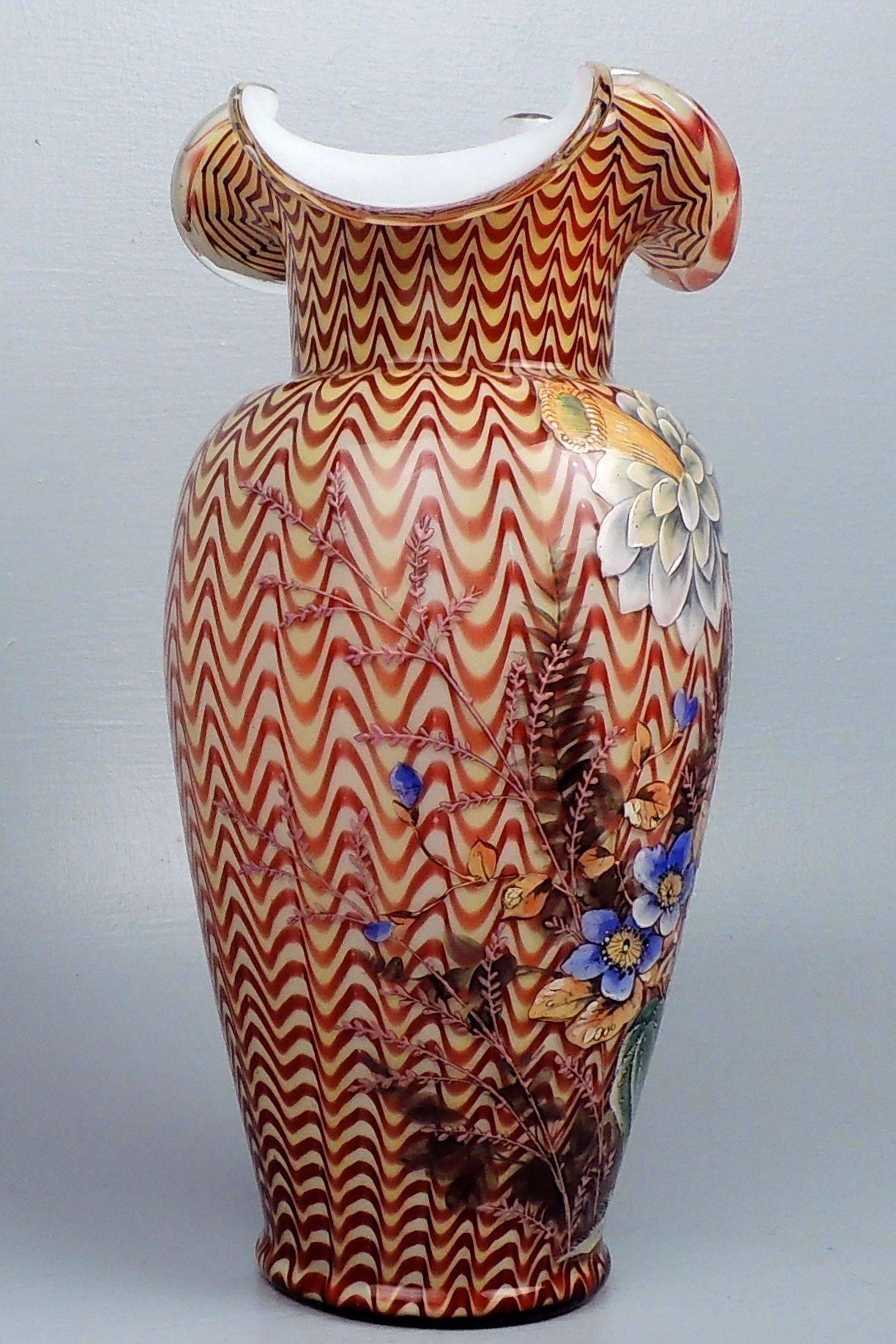 stevens and williams vase