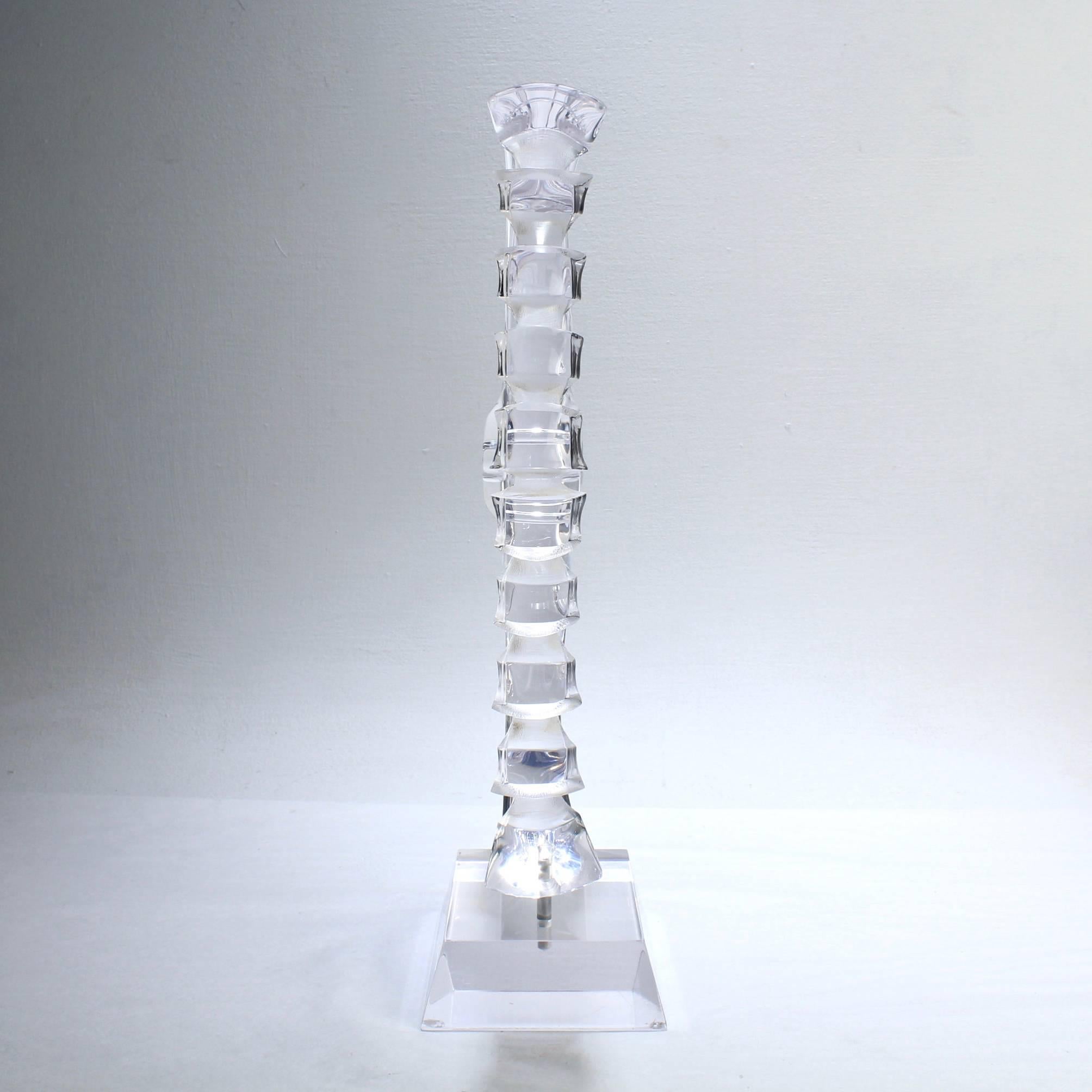 20ième siècle Sculpture de poisson moderne abstraite Rittts Astrolite en vente