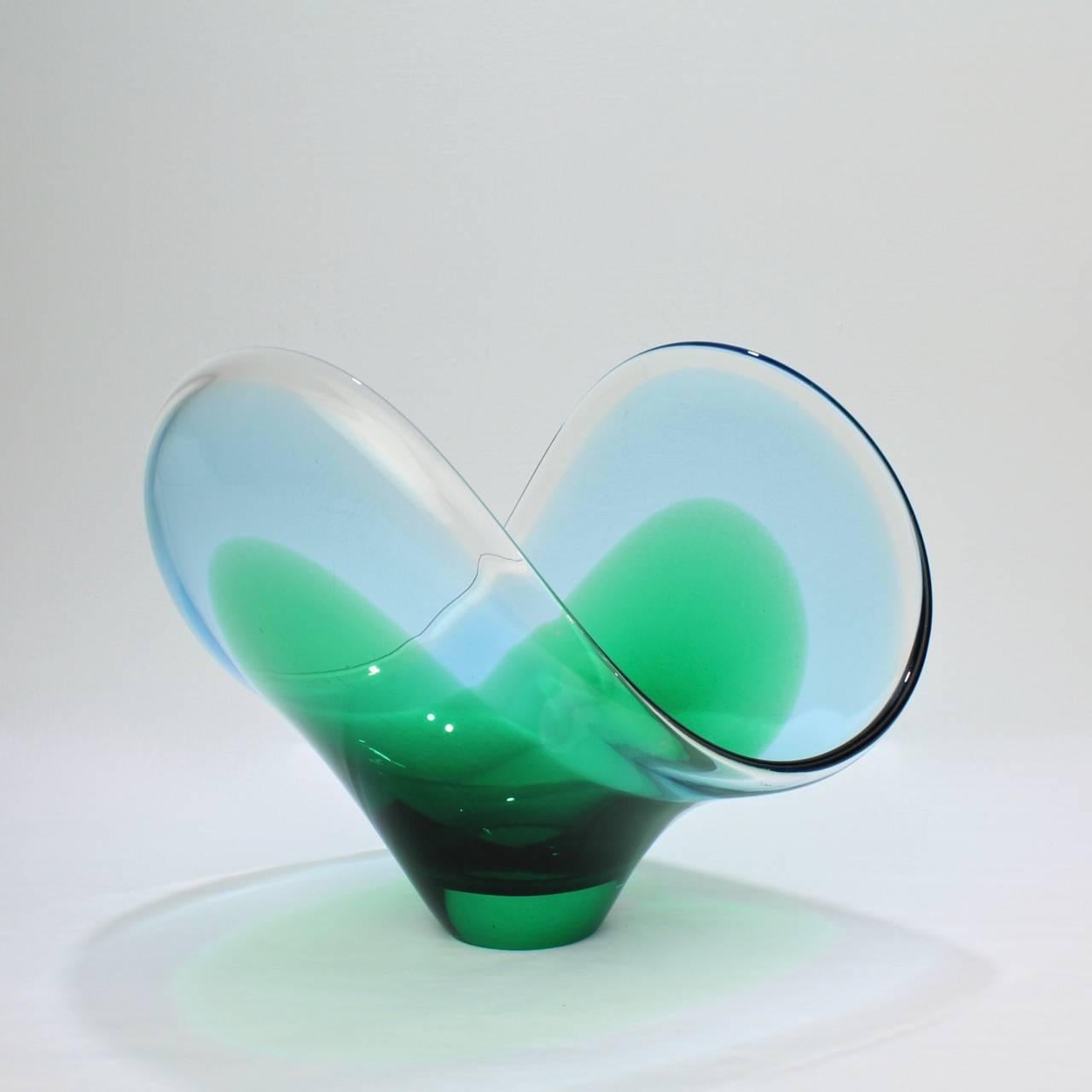 large art glass bowl