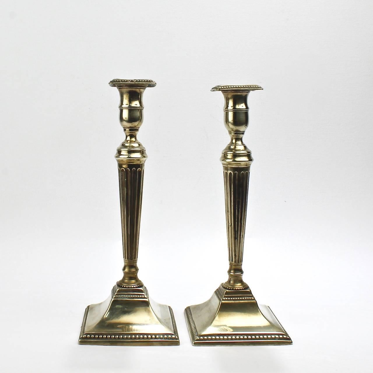 georgian candlesticks