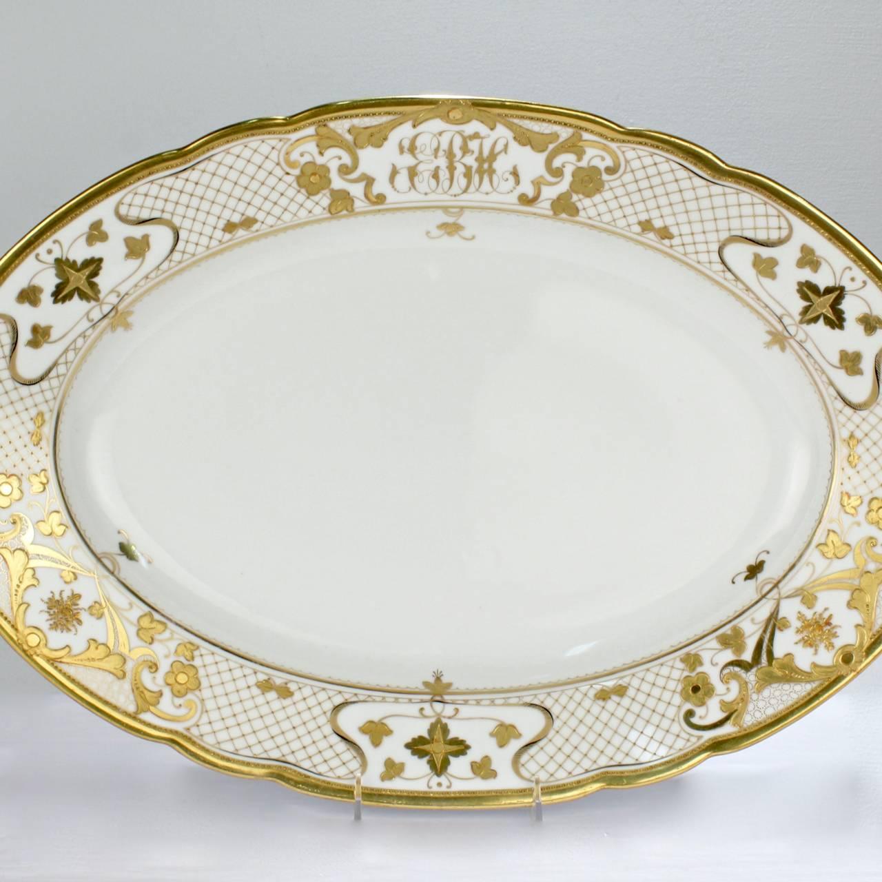 antique serving platters