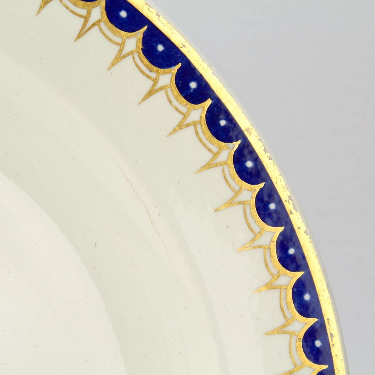 Set of Ten Early 19th Century Wedgwood Creamware Pattern No. 892 Dinner Plates 1