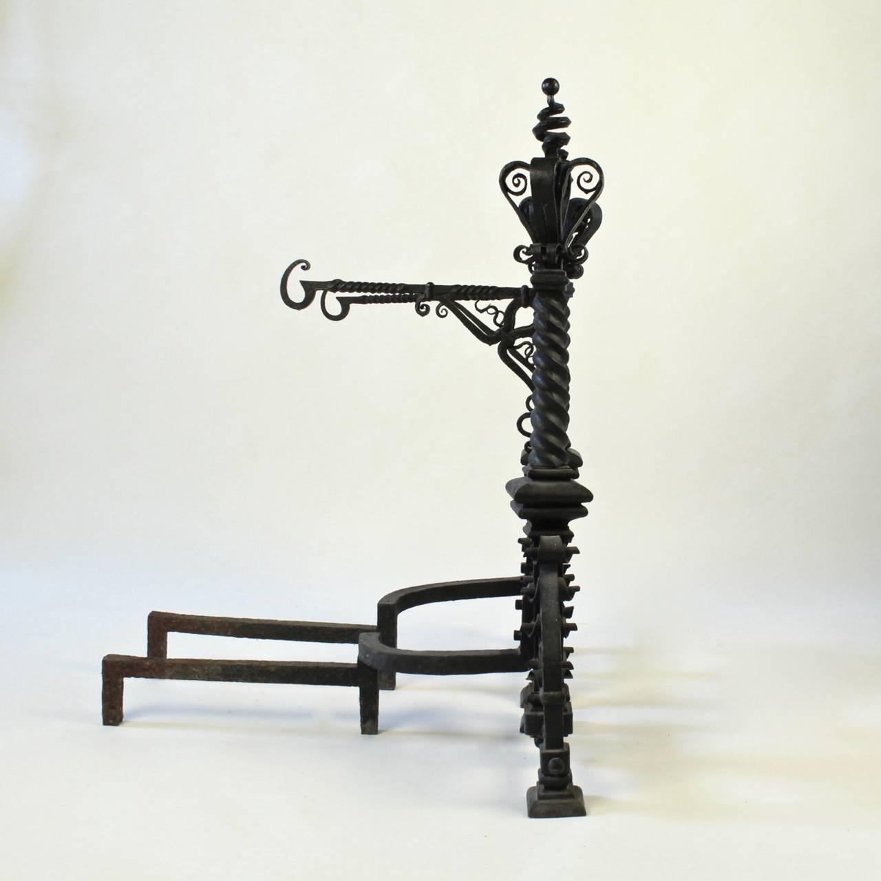 arts and crafts andirons