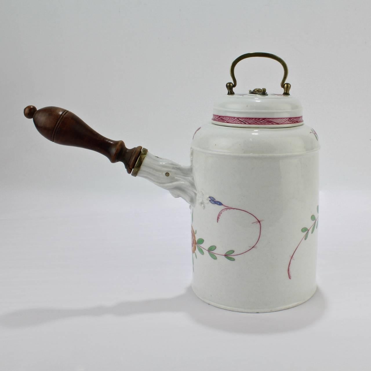 18th century chocolate pot