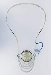 Nubia Modernist Sterling Silver Necklace by Mary Ann Scherr for Reed and Barton