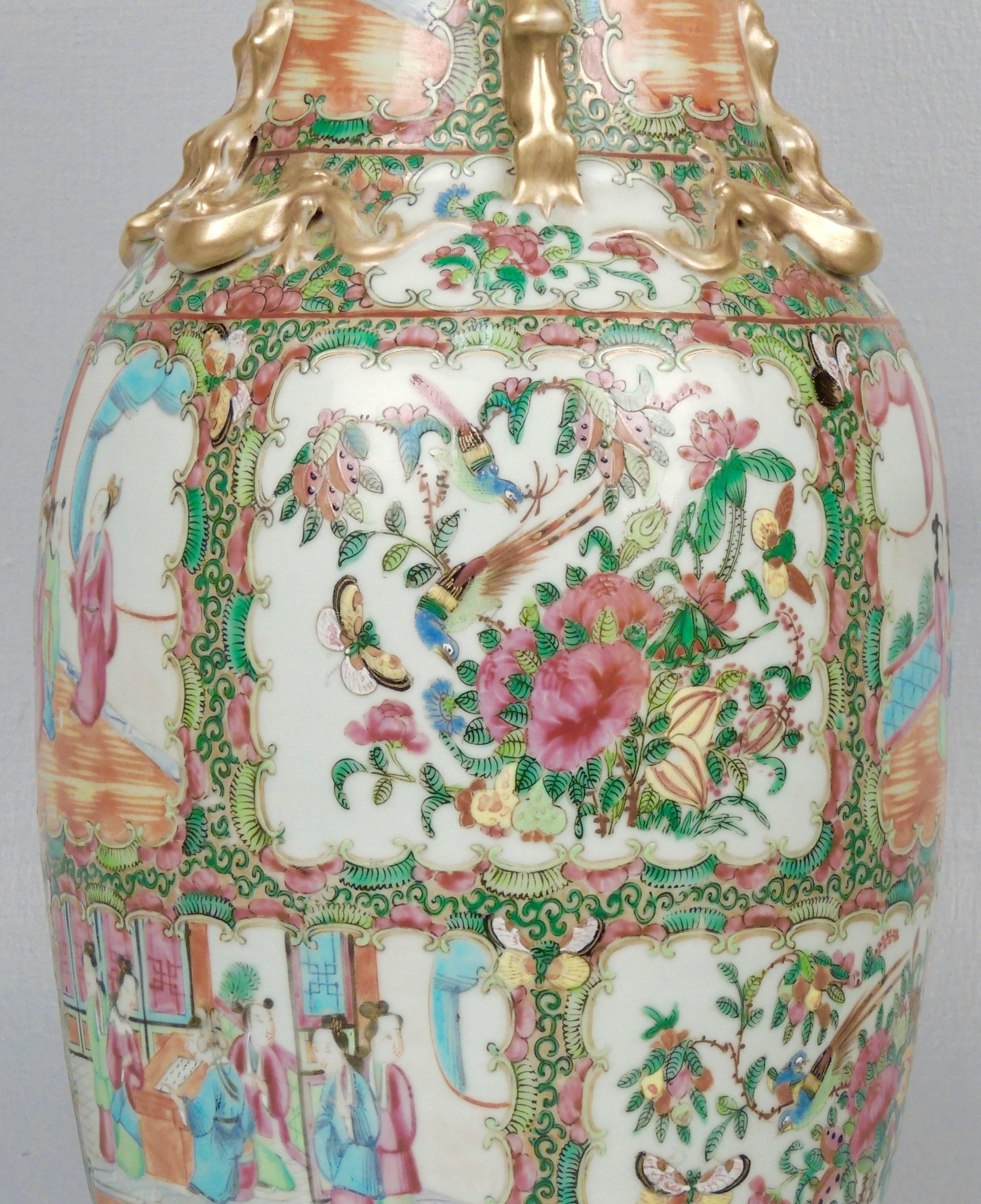 large chinese urns