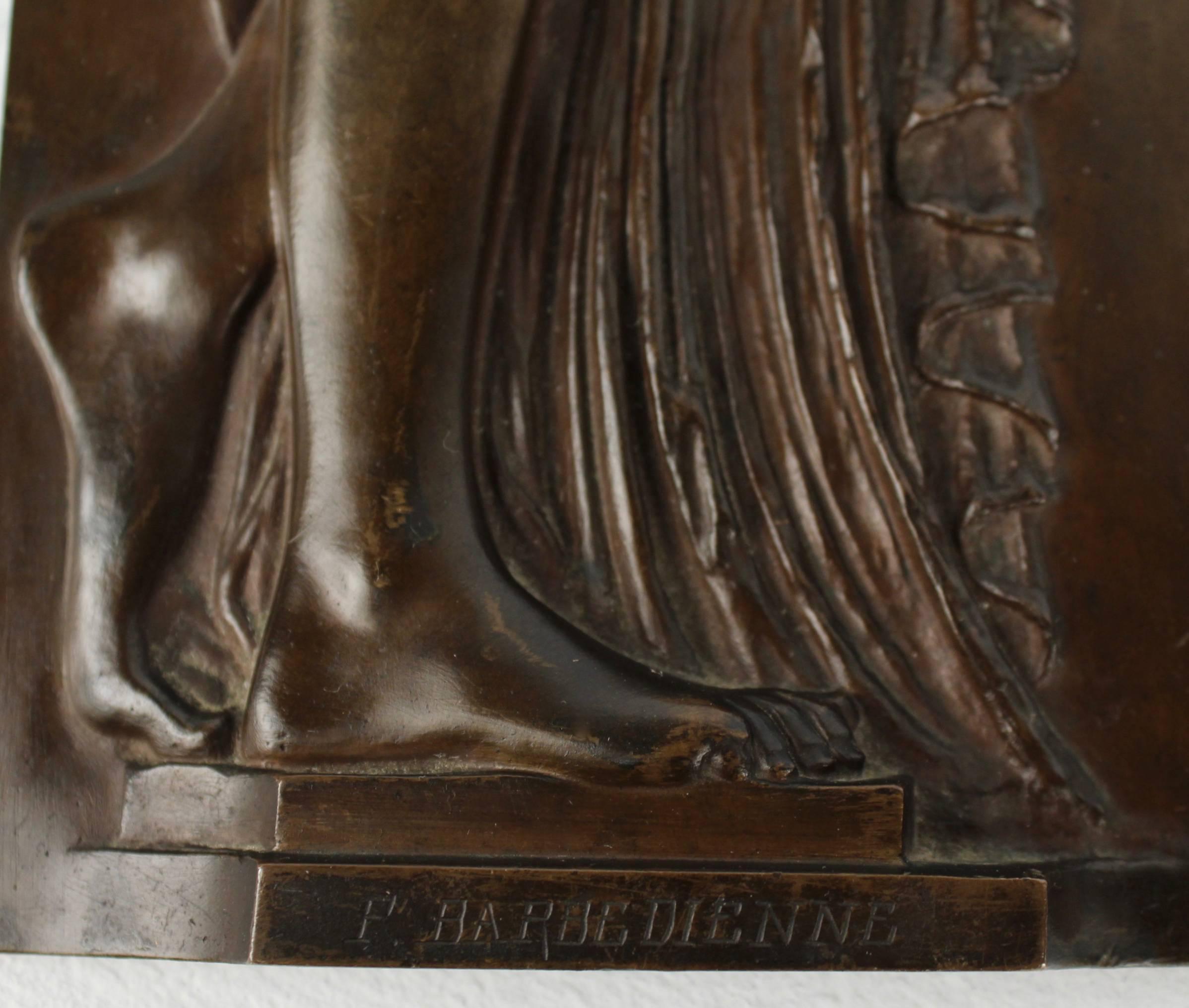 bas relief bronze