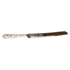 Vintage Tiffany & Co. Sterling Silver Braided Bread or Cake Knife