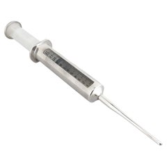 Retro Gorham Sterling Silver Martini Spike / Vermouth Syringe Dispenser