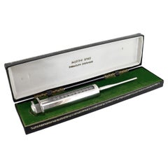 Retro Gorham Sterling Silver Martini Spike / Vermouth Syringe Dispenser