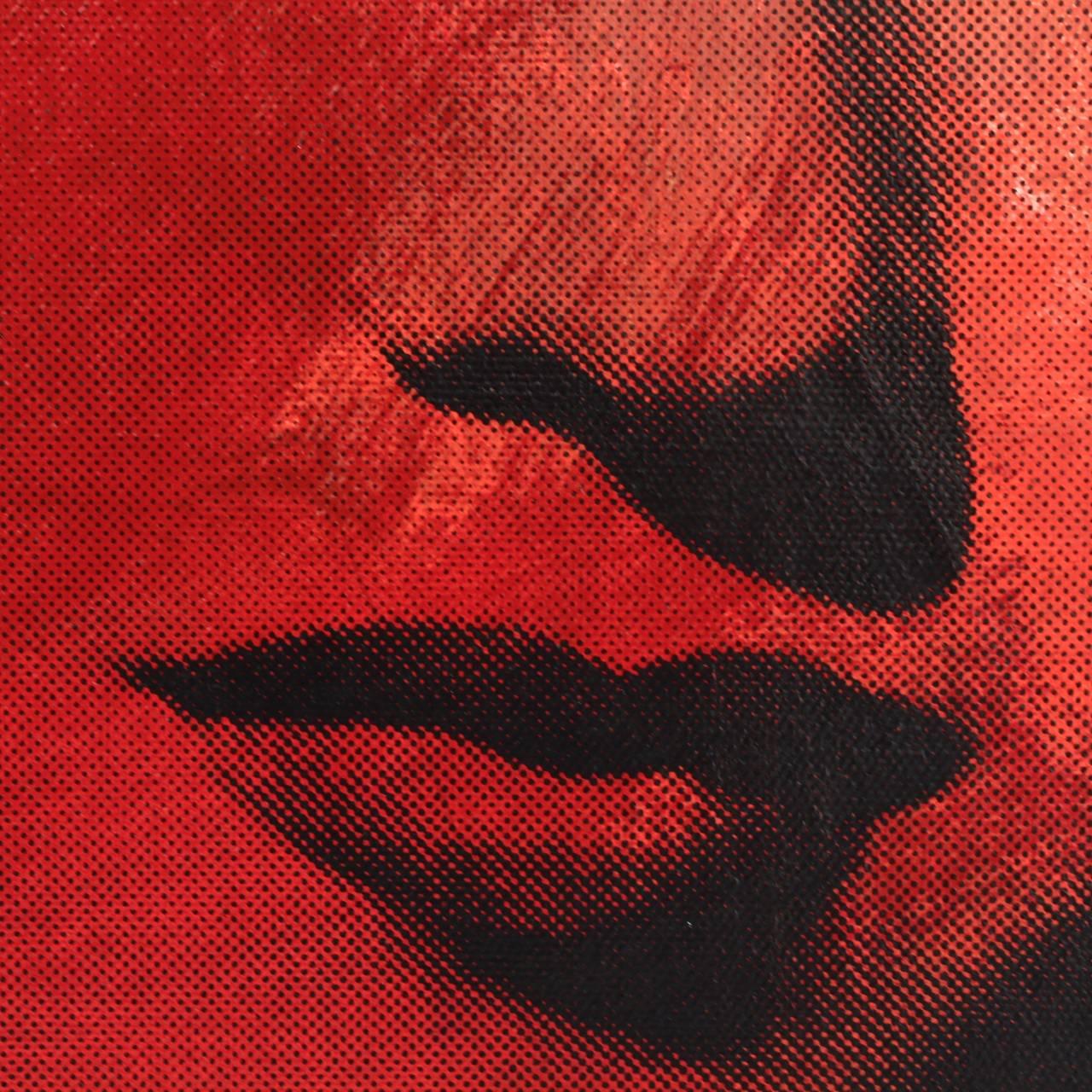 Modern Mini Marilyn 11 Red, A Pop-Art Screenprint of Marilyn Monroe by Steve Kaufman