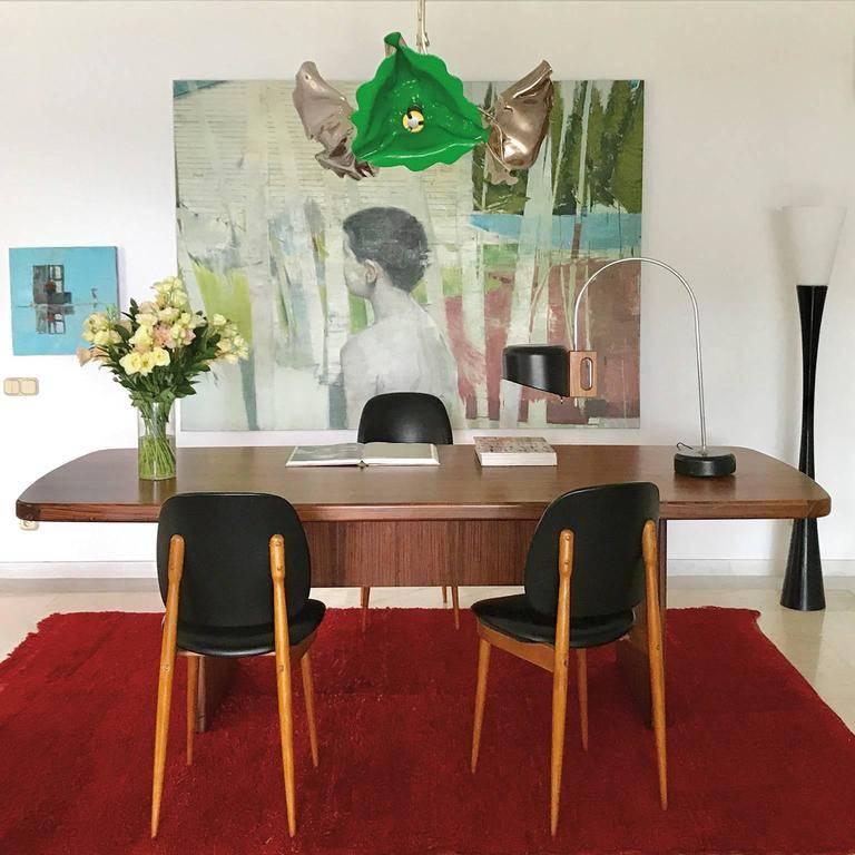 1960s Black Leather Chairs For Sale at 1stdibs