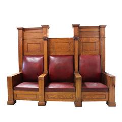 Fraternal Lodge Bench Thrones