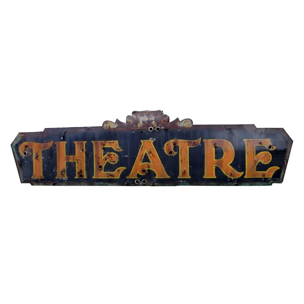 McBreen Building Theater Sign
