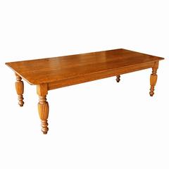 Oak Harvest Table