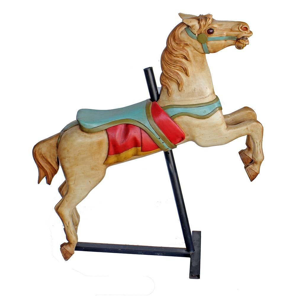 Restored Spillman Carousel Horse