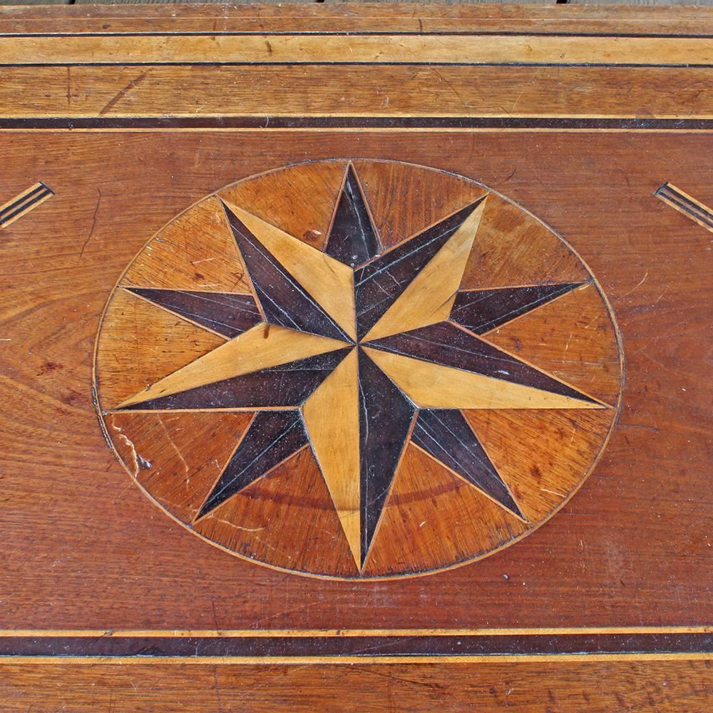 Masonic Marquetry Tool Chest In Good Condition In Aurora, OR