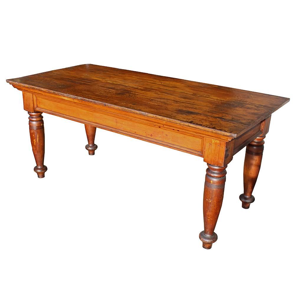 Antique Post Office Table