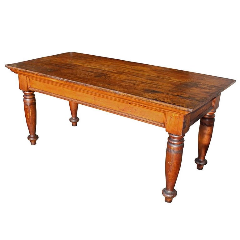 Antique Post Office Table at 1stDibs