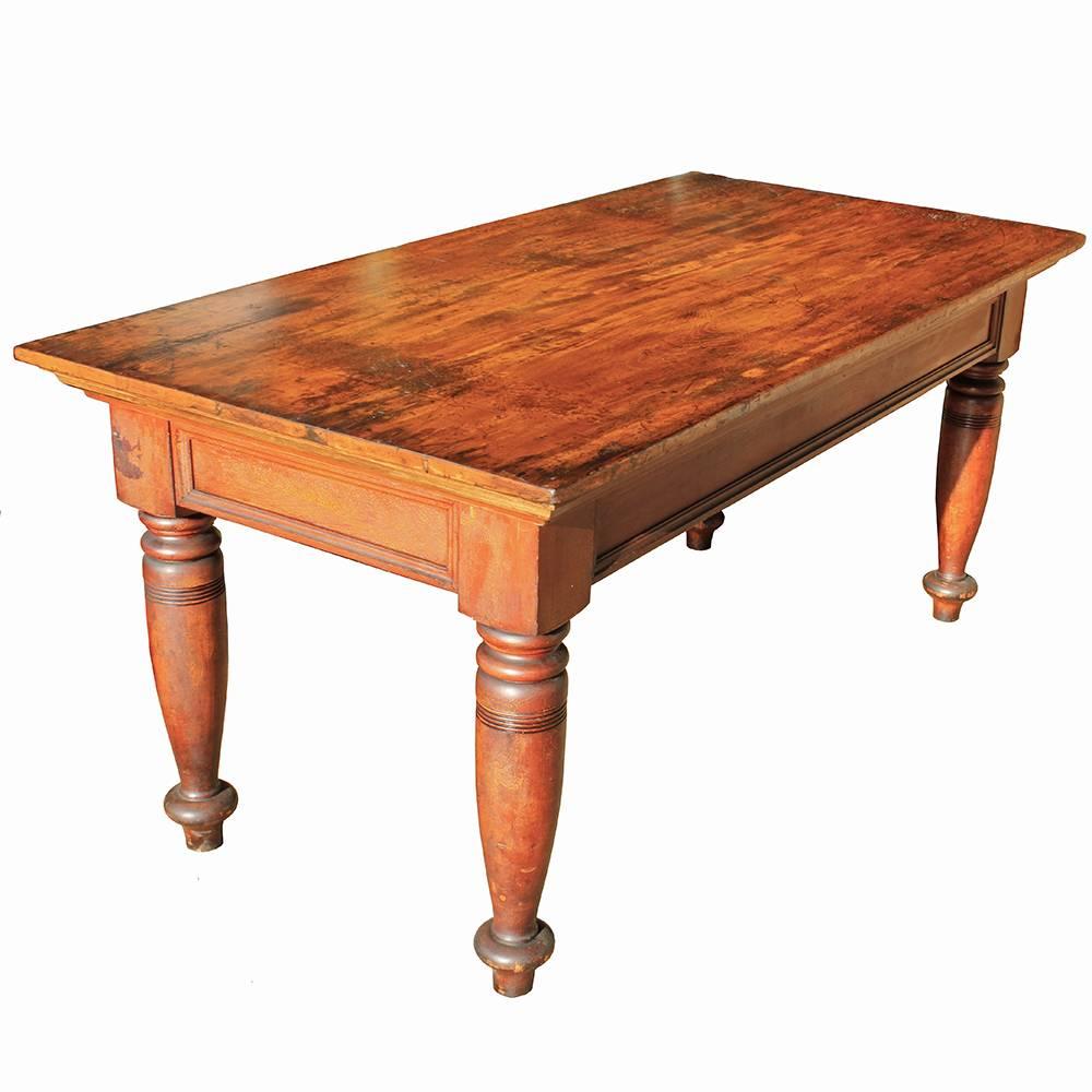 20th Century Antique Post Office Table