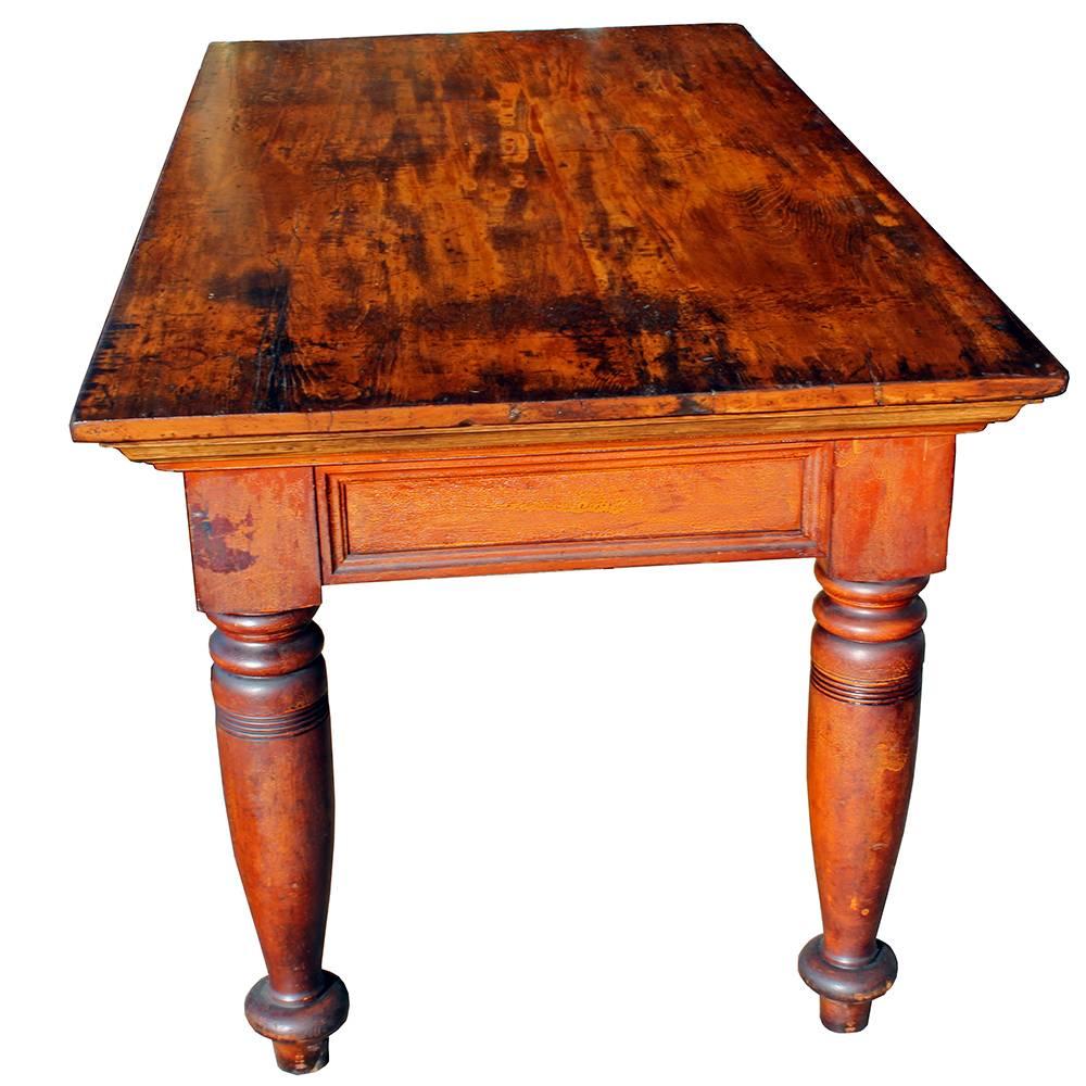 Industrial Antique Post Office Table