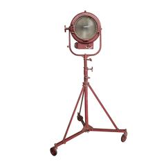 Pair of Mole Richardson Rolling Spotlights