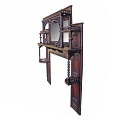 Victorian Stick and Ball Mantel